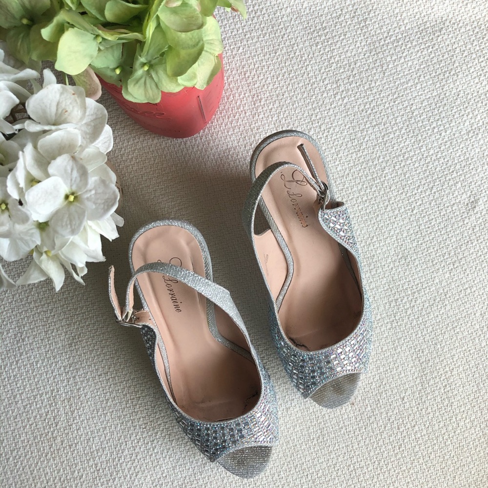 L Lorraine | Jeweled Wedge